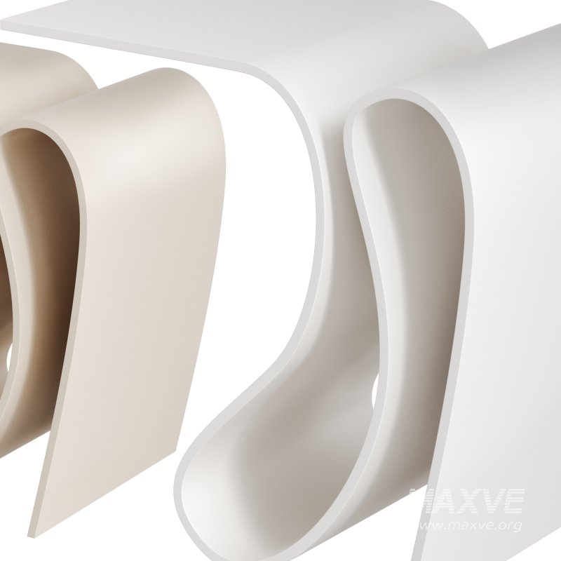 Corian Side Table coffee table - Image 3