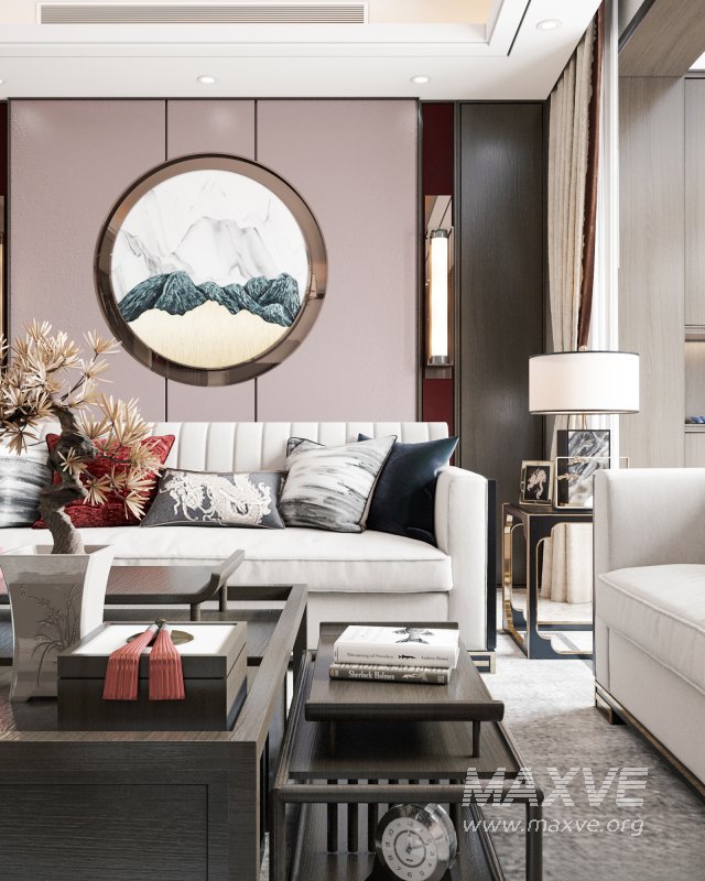 chinese living room dining room - Image 4