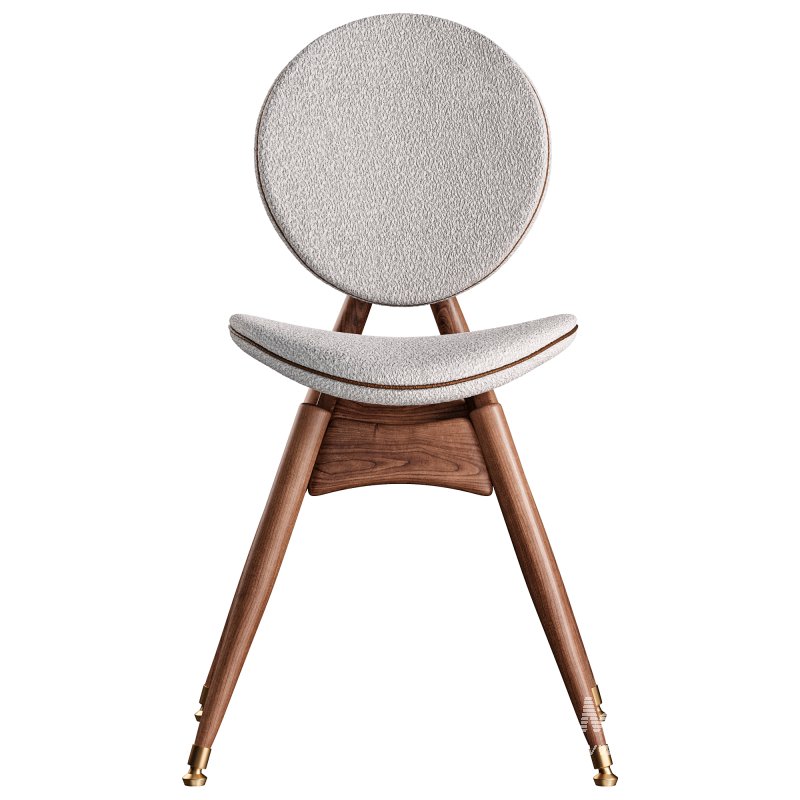 Circle Dining Chair by oandd without armrests - Image 3