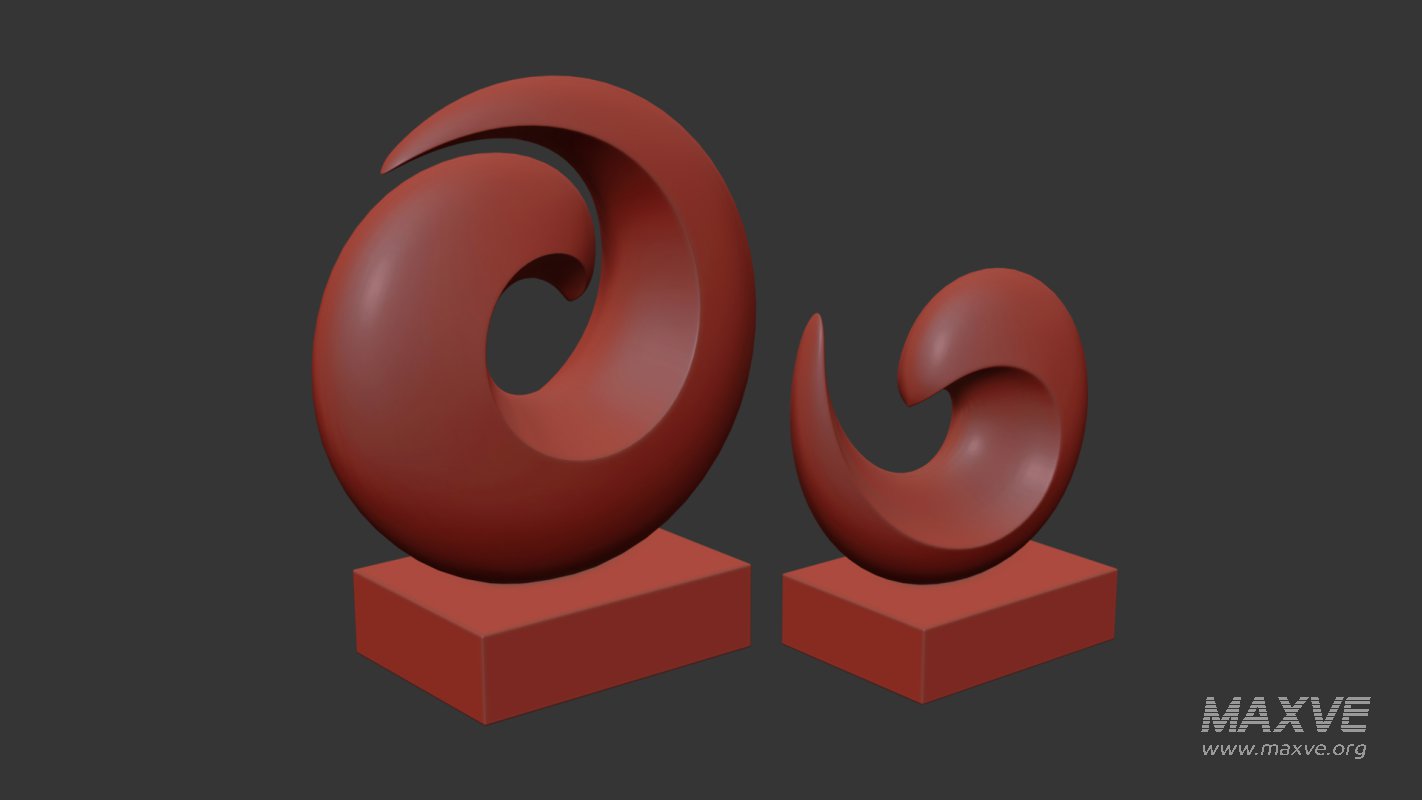 Abstract sculpture Harmony - Image 2