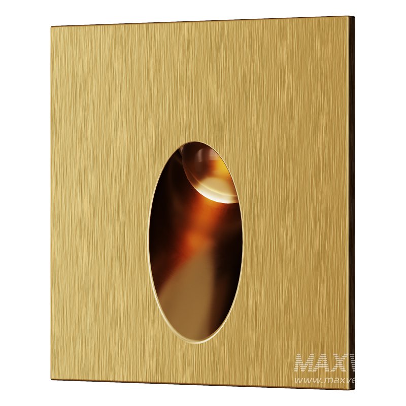 Square Round LED Light Aluminum Wall by AliExpress - Image 3