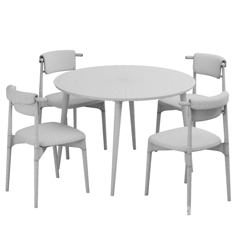Dinning chair and table244 - Image 8
