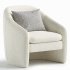 Bajram Upholstered Armchair - Thumbnail 4