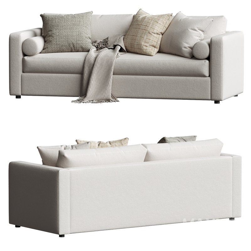 Aris 88 Track Arm Sofa - Image 2