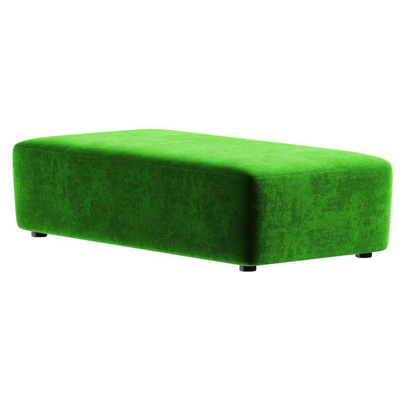 green pouf - Image 1