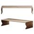 Wood Bench Rustic Look - Thumbnail 2