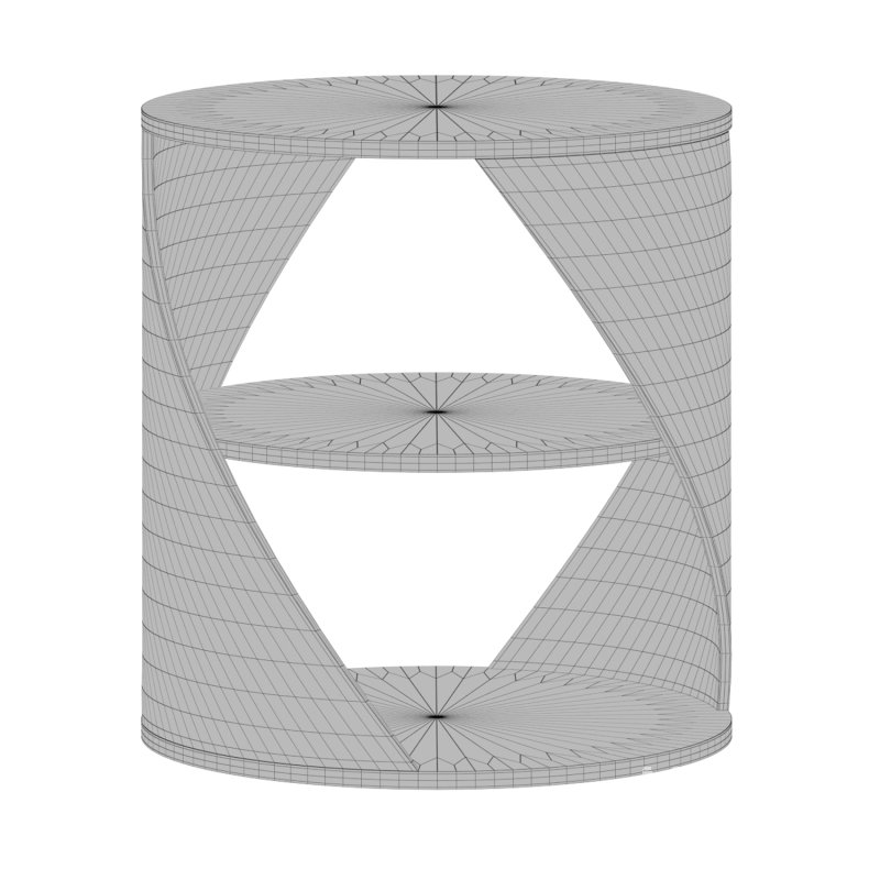 Monts Corner Design Bedside Table - Image 5