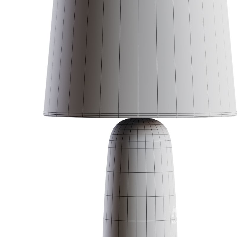 Grote tafellamp Kaya betonnen voet - Image 14