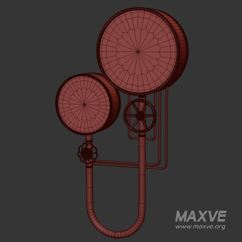 pipe wall clock - Image 9