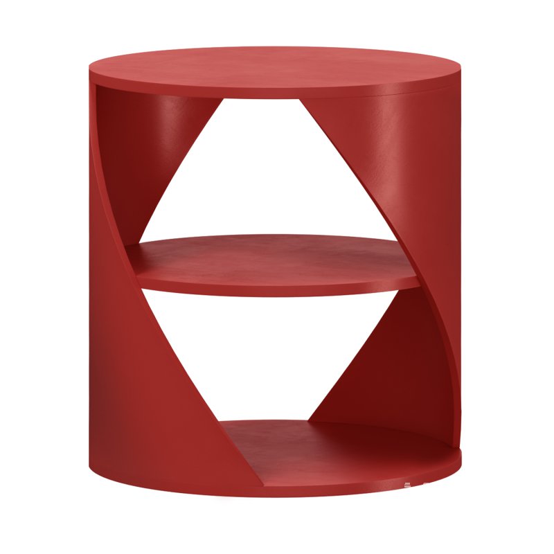 Monts Corner Design Bedside Table - Image 4