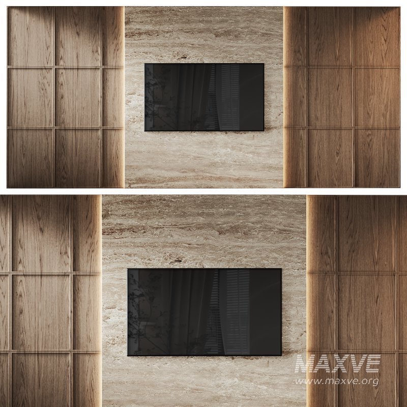 TV Wall for living room TV WALL 05 - Image 1