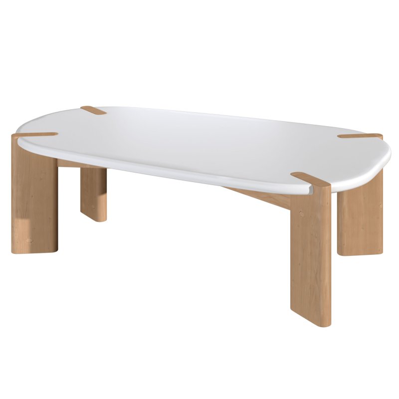 Organic coffee table Galet By La Redoute - Image 2