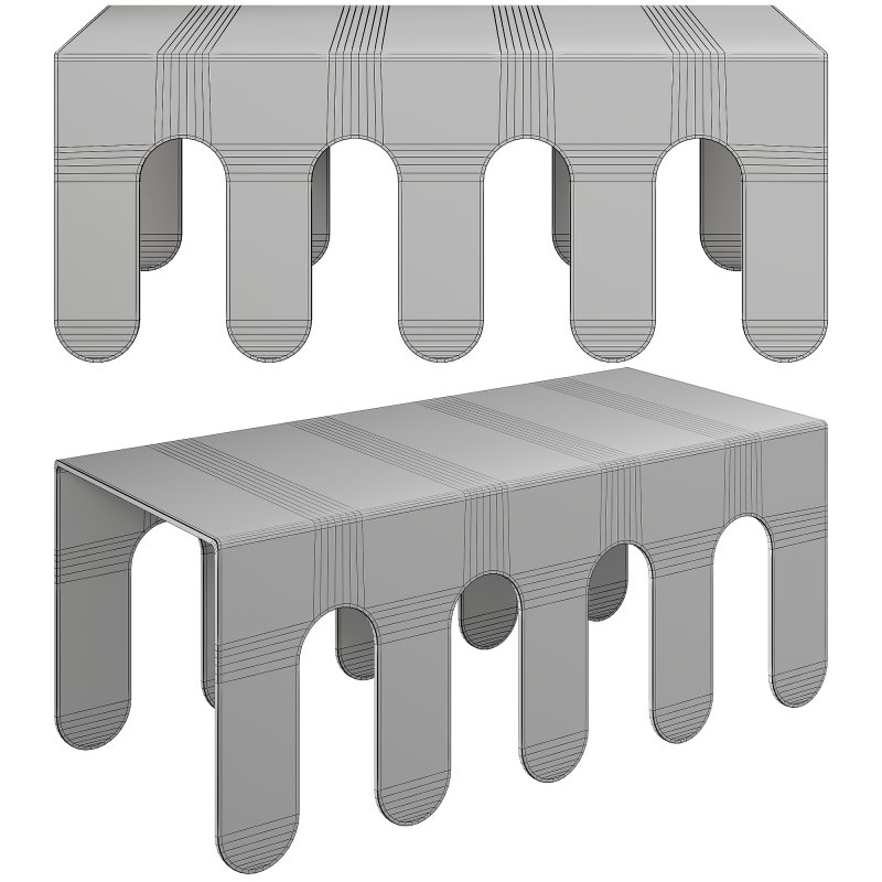 Coffee table table VB Glass Table by Vatreria Bazzanese - Image 4