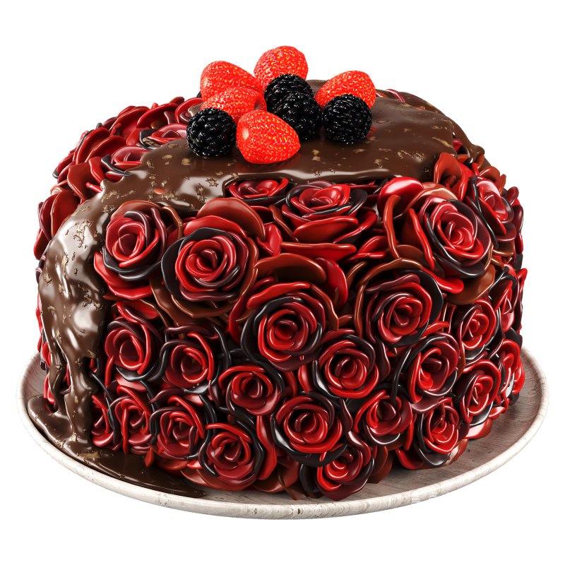 Rose Cake - Image 3