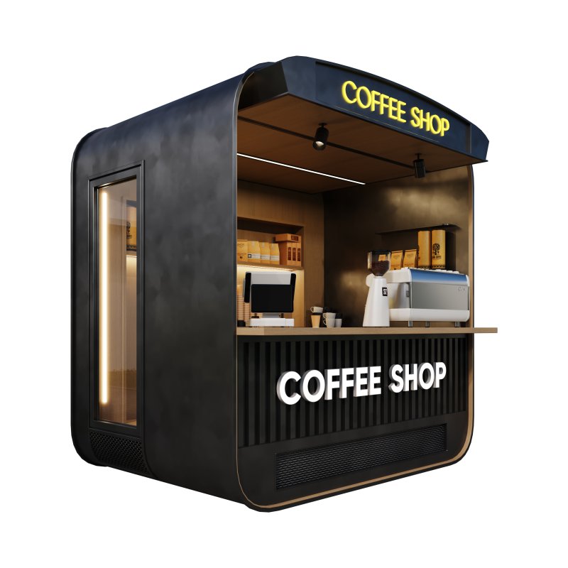 Coffee Shop 01 by Devran3D - Image 3