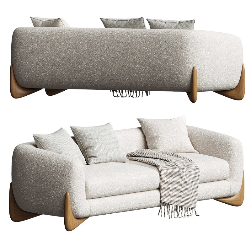 Amala Upholstered Sofa - Image 4