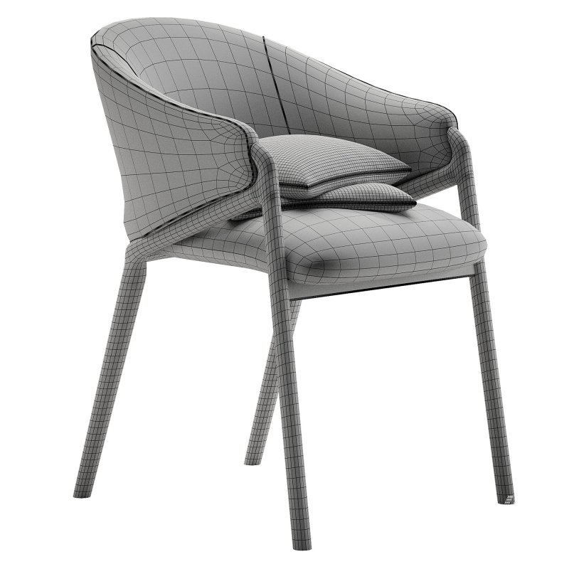 Tommy Franks Marconi Chair Cream - Image 2