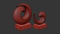 Abstract sculpture Harmony - Thumbnail 7