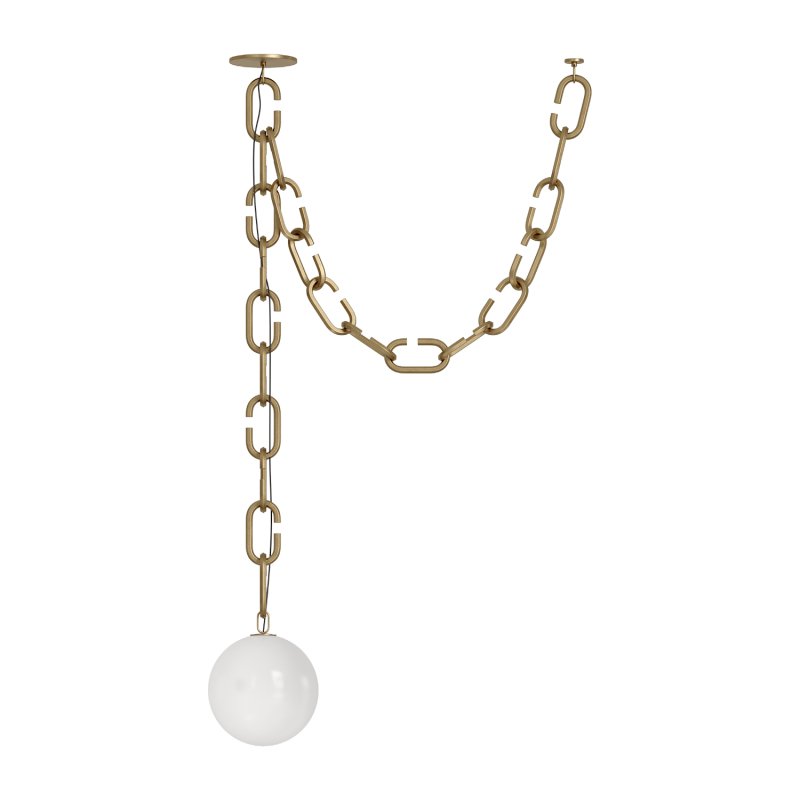 Serif Swagged Pendant - Image 3