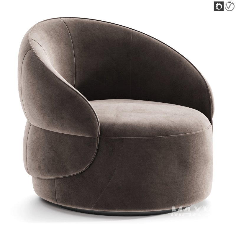 Clip Armchair - Image 1