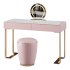 Beige and Gold solid wood Vanity set - Thumbnail 8