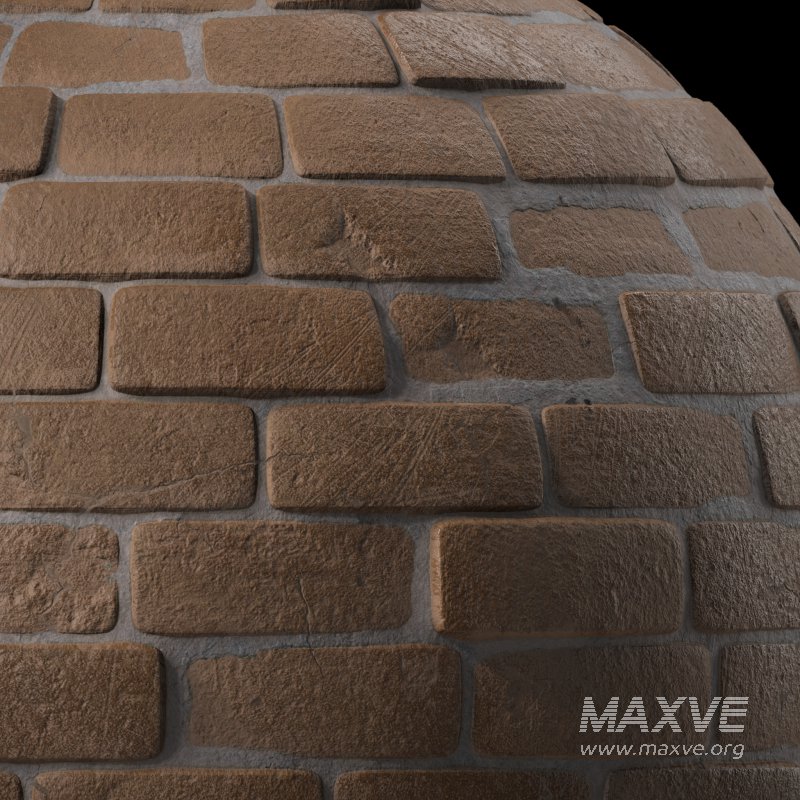 Brick Wall Materials 02- Sbsar Pbr 4k Seamless - Image 2