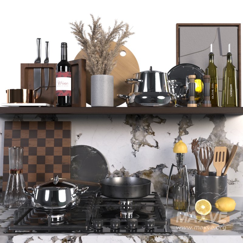 Kitchen accessories set 001 - Image 1