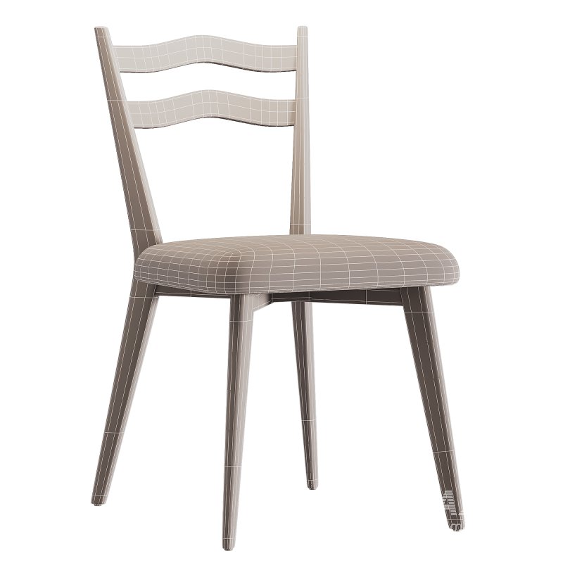 Hazel Brown Wood Dining Chair - Image 4