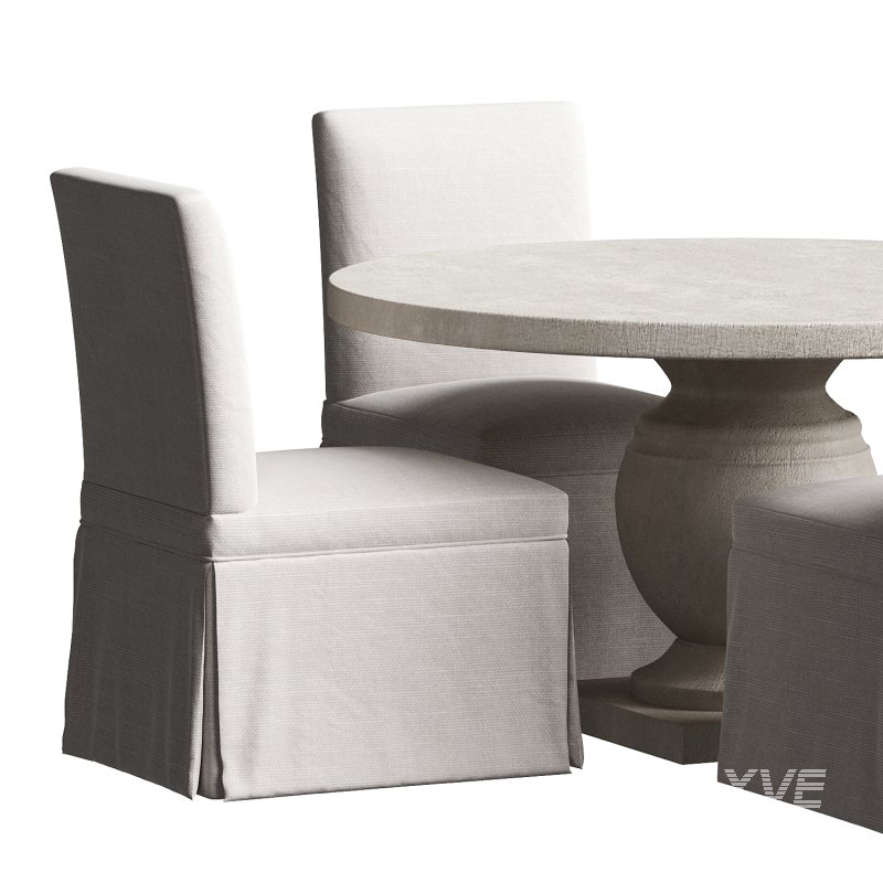 Terrace Round Dining Table set - Image 4
