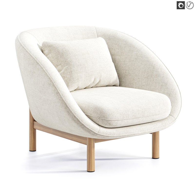 Portobello Fabric Armchair - Image 2
