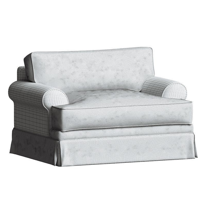 Brookner Upholstered Armchair - Image 5