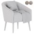 curved nest armchair - Thumbnail 1