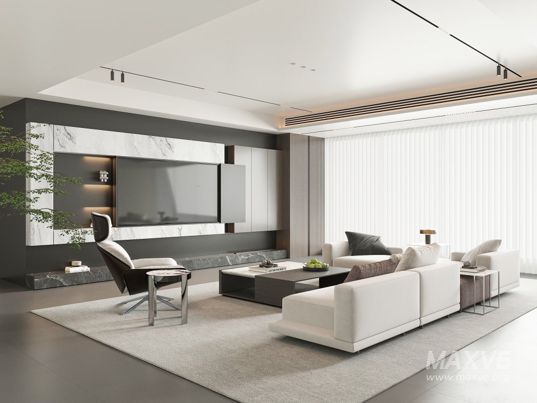 Modern living room - Image 1