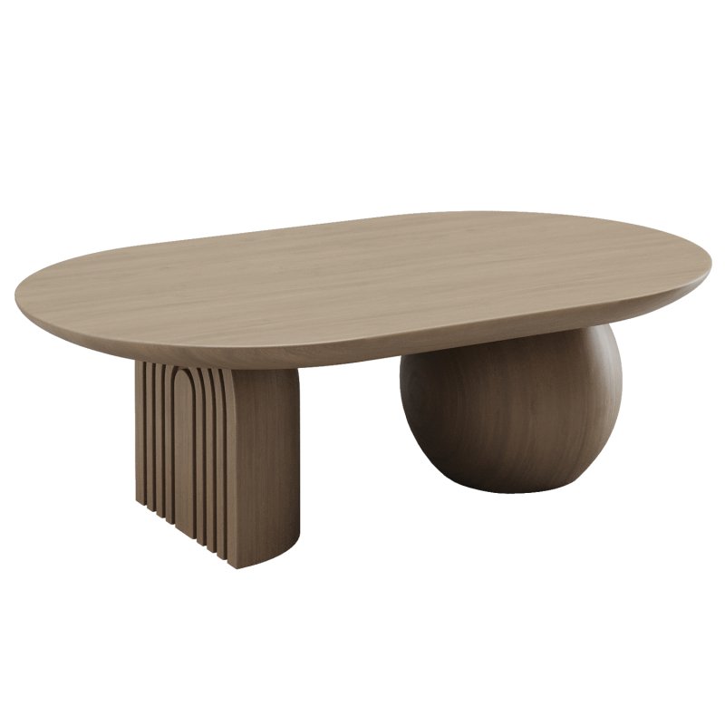 Nordic Cream Style Coffee Table - Image 2
