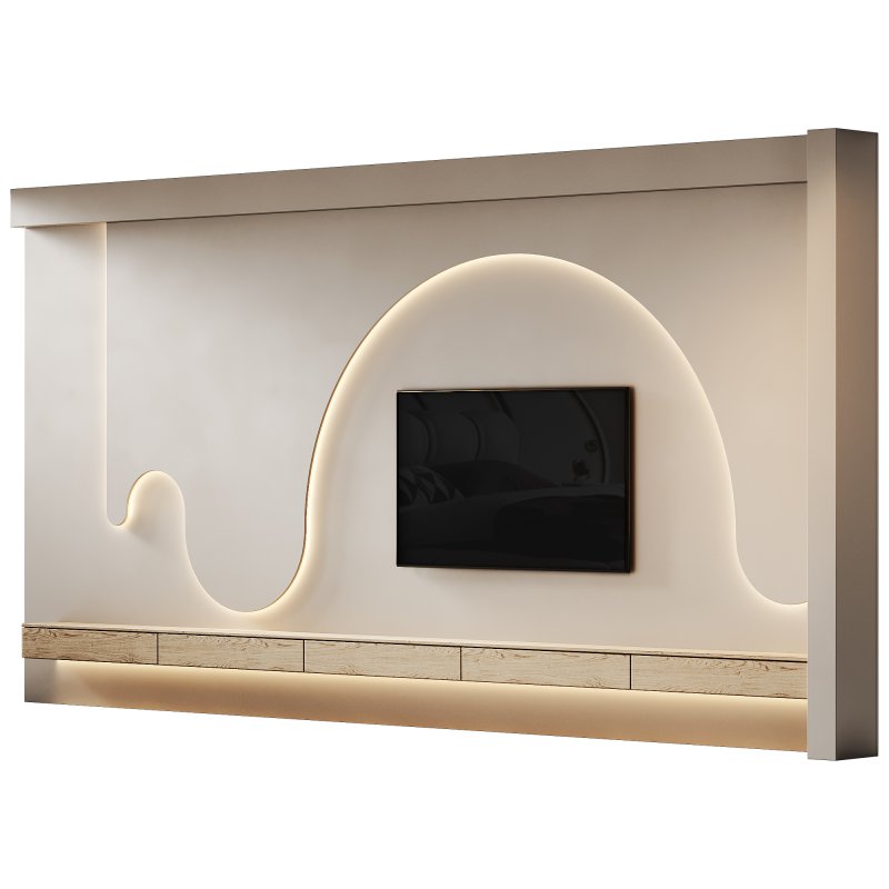 TV Wall for living room TV WALL 07 - Image 3