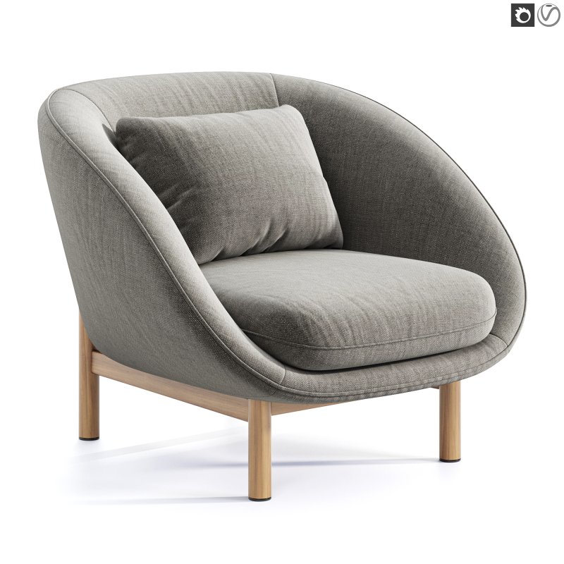 Portobello Fabric Armchair - Image 5