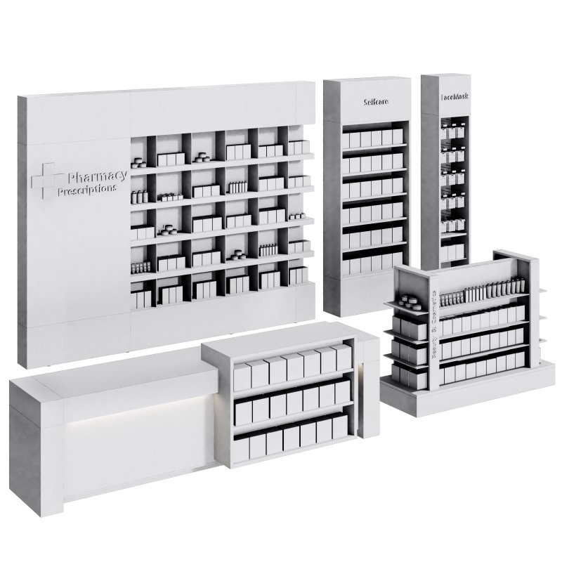 pharmacy drugstore showcase 02 - Image 10