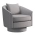 Camino Upholstered Swivel Lounge Chair - Thumbnail 8