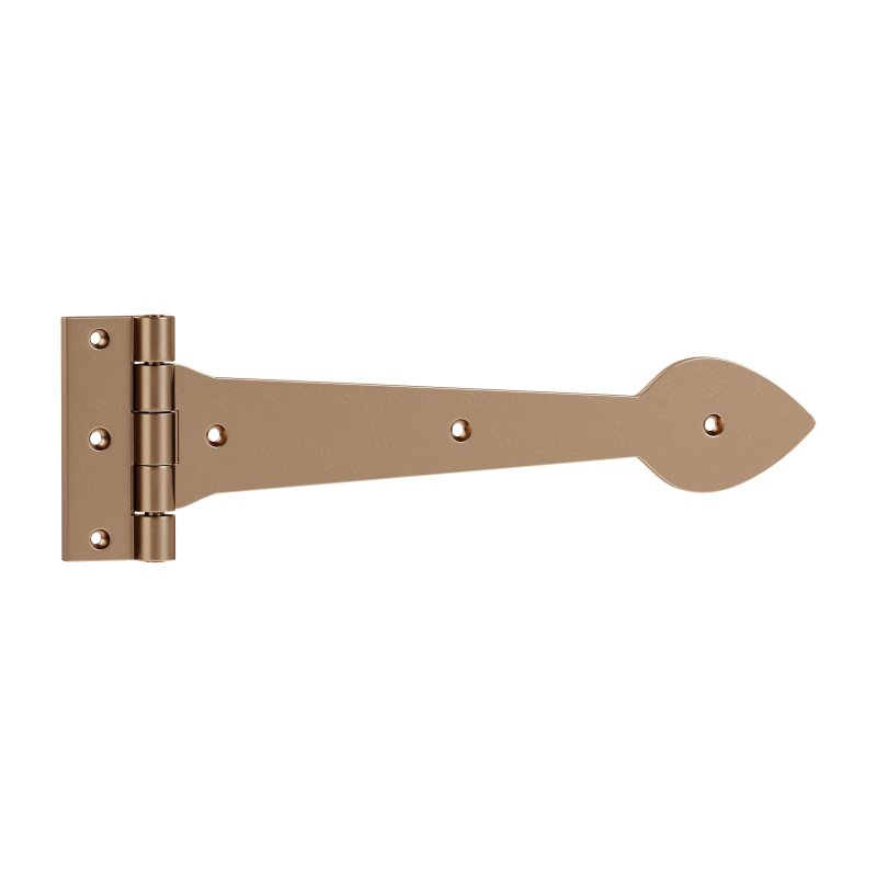 Black Wrought Iron Door Strap - Image 3