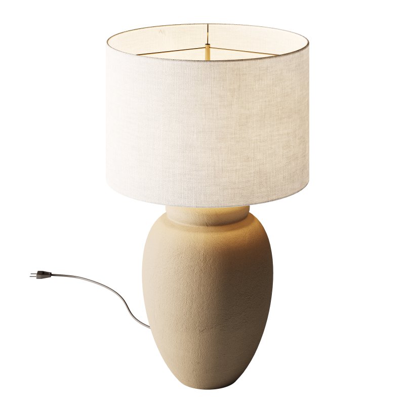 Grote tafellamp Bodhi met keramische voet - Image 11