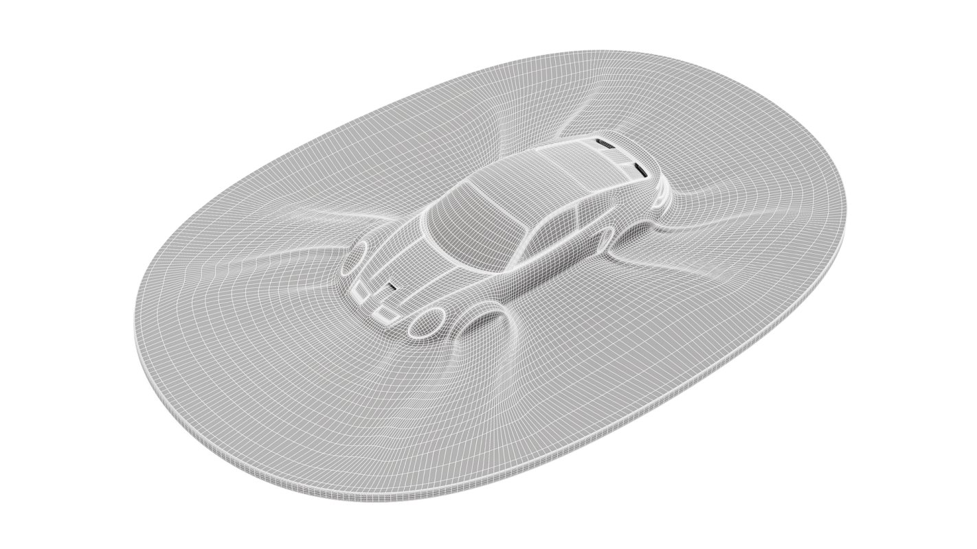 Porsche 911 GTS wall sculpture - Image 7