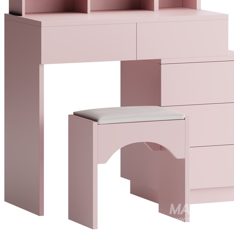 Coiffeuse Morilus avec armoire reglable - Image 11