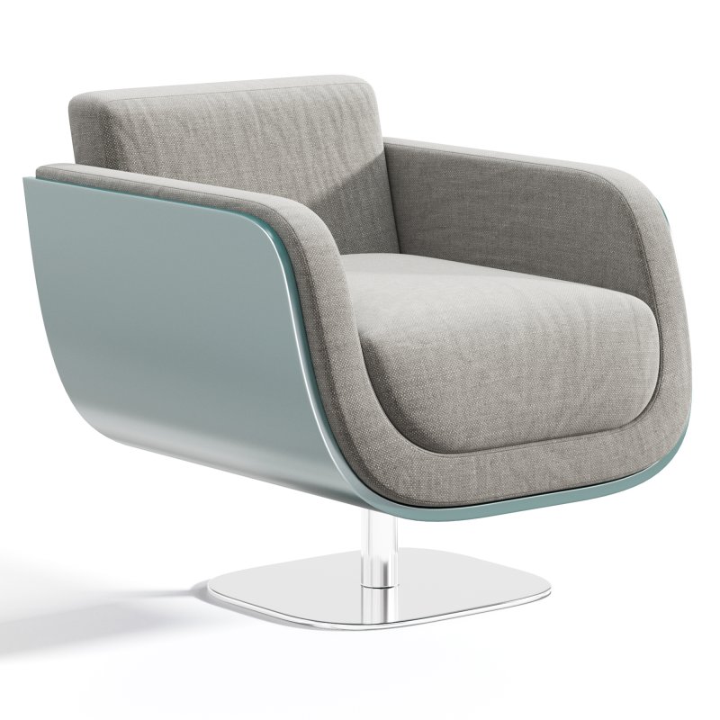 PLUME SWIVEL ARMCHAIR - Image 2