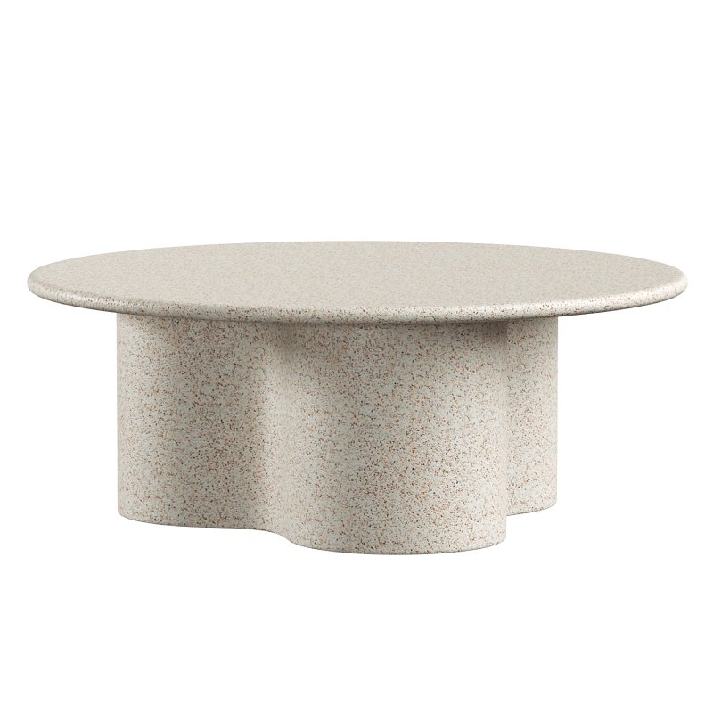 Artie Outdoor Wave Coffee Table - Image 2