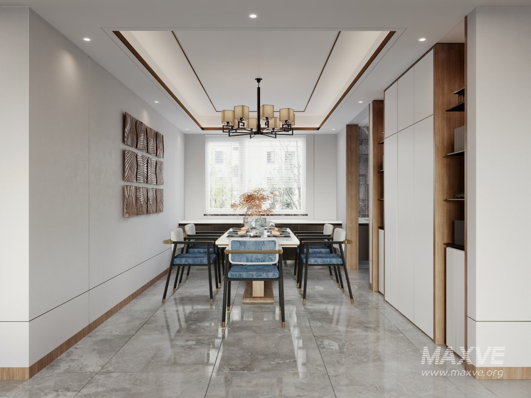 chinese living room dining room office room - Image 2