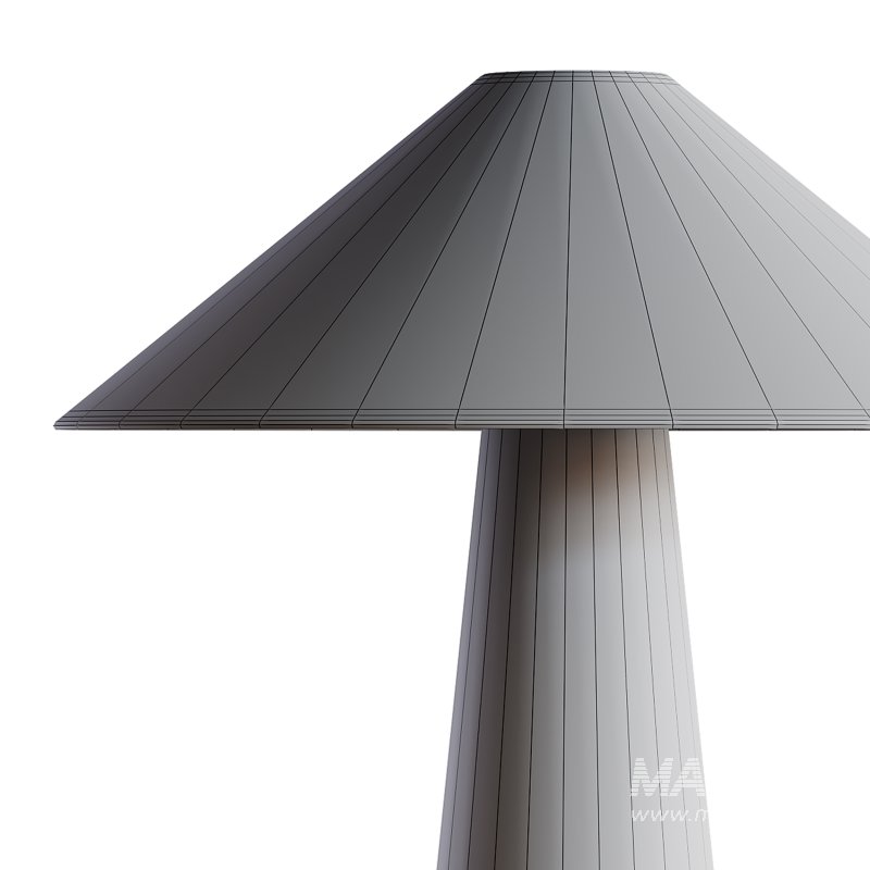 Grote tafellamp Ilena van linnen - Image 14