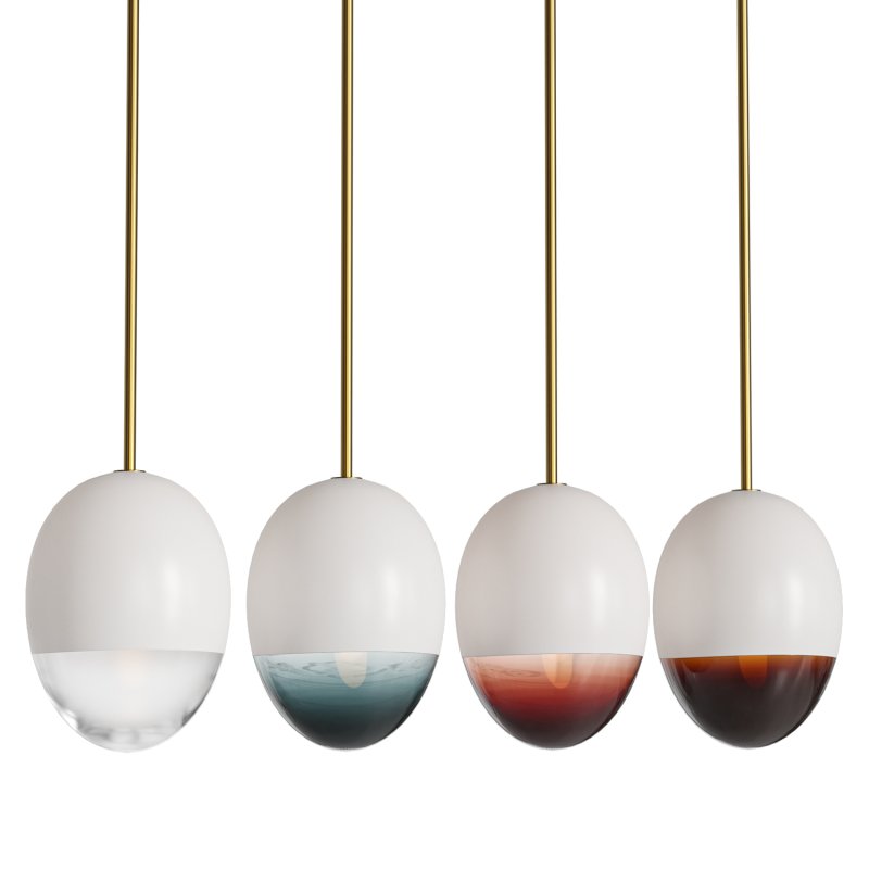 Pilule Pendant Light by HOLLY HUNT - Image 3