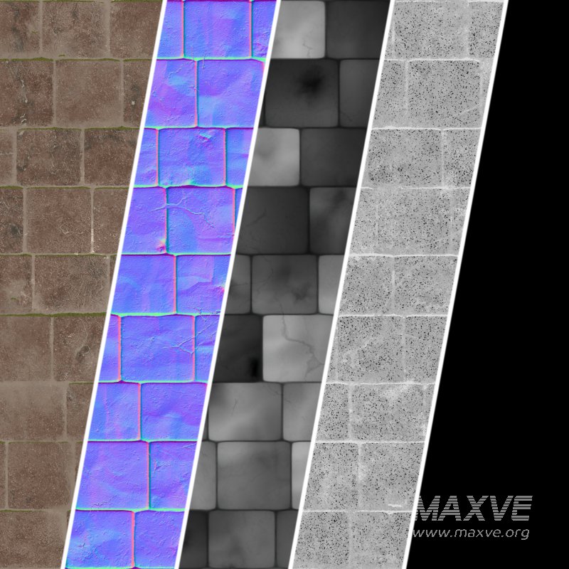 Stone Wall Materials 01- Sbsar Pbr 4k Seamless - Image 3