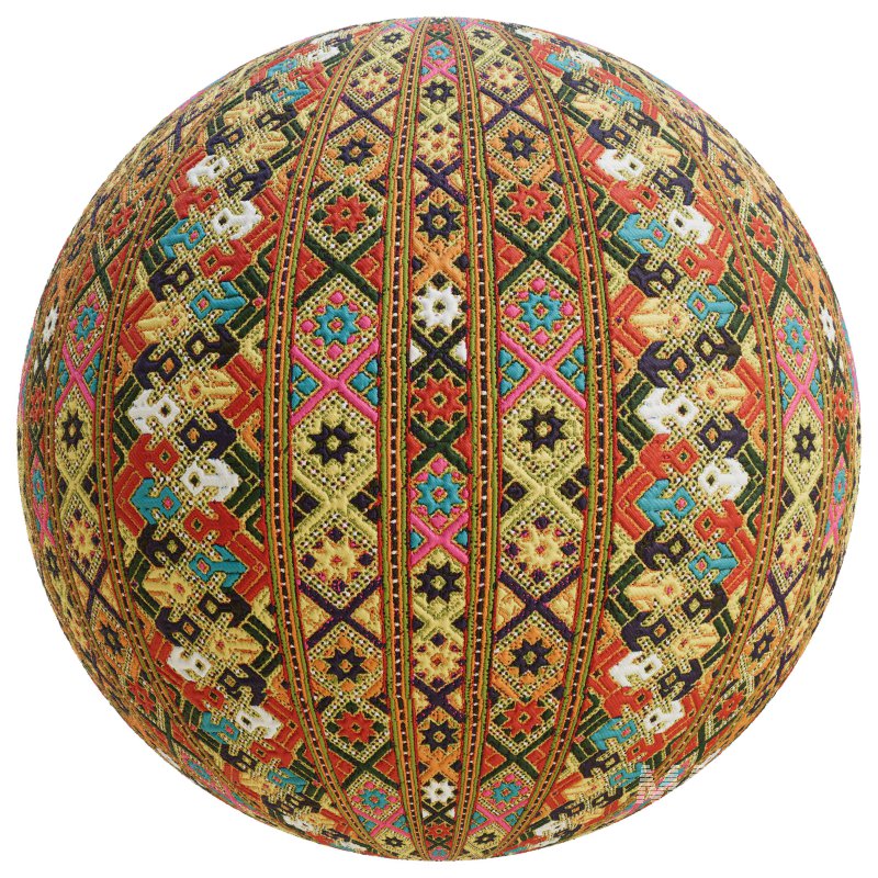 FB348 Fabric | 1Mat | 4k | Seamless - Image 2