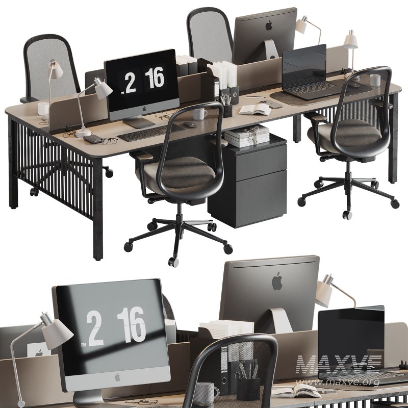 Employee Set Office Furniture 17 - Image 1